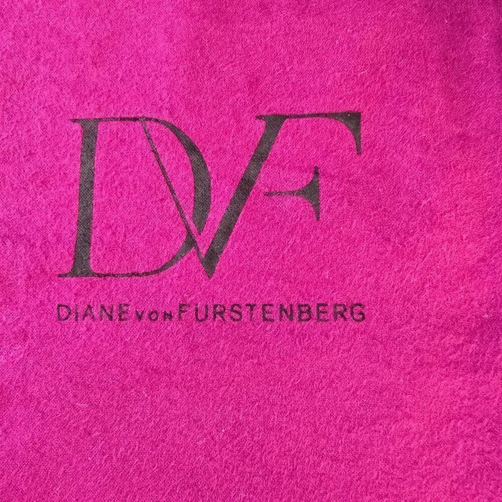 Diane Von Furstenberg Drawstring Dust Bag Vintage Purple